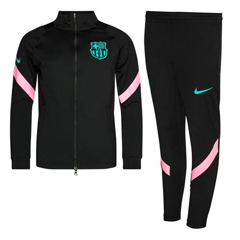 nike fc barcelona strike trainingspak cl 2020-2021 kids zwart roze|Nike FC Barcelona Strike Trainingspak CL 2020.